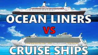 The Difference Between Ocean Liners and Cruise Ships