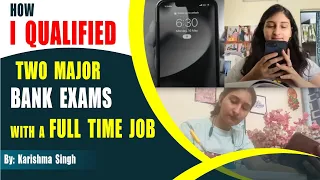 My Full day Study Routine with a Bank Job | Time Management | Cleared SBI and IBPS Mains | Karishma