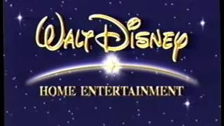 Walt Disney Home Entertainment (2001) Company Logo (VHS Capture)