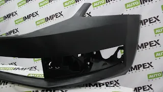 Skoda Octavia A7 2017-2020 года. Передний бампер