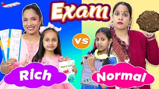 Maa Beti During EXAMS - Rich vs Desi Mom | ShrutiArjunAnand