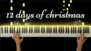 12 days of Christmas【Christmas Song】 -Piano Cover-