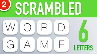 Scrambled Word Games Vol. 2 - Guess the Word Game (6 Letter Words)