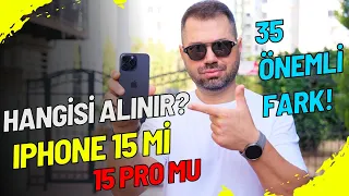 iPhone 15 mi iPhone 15 Pro mu? Hangisini almalı? Tüm farkları!