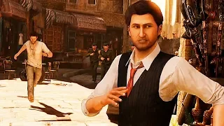 Uncharted 3- TalBot Chase And Fight Yemen Streets PS4 Gameplay 1080p 60fps