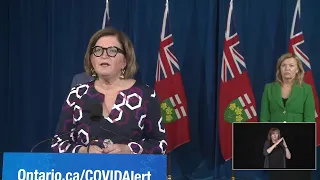 Premier Ford makes an announcement at Queen's Park | Oct 14