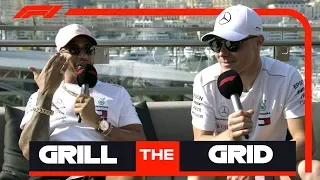 Mercedes' Lewis Hamilton And Valtteri Bottas | Grill The Grid Truth Or Lie
