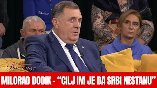 CIRILICA -Milorad Dodik - "Cilj im je da Srbi nestanu, agenture zele da odvoje Srbe iz RS od matice"