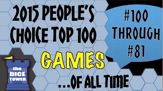 2015 People's Choice Top 100 Games of All Time  #100-#81