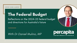 The Federal Budget, with Daniel Mulino