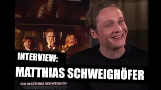 Interview MATTHIAS SCHWEIGHÖFER: Fan will Kaugummi!
