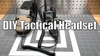 An inexpensive, scalable, multi purpose DIY tactical headset system