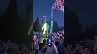 Ninja Turtle Crowd Surfing At Vanilla Ice Concert