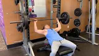 275 Incline Bench Press at 160Ibs