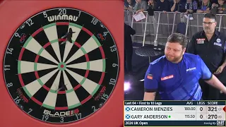 Gary Anderson vs Cameron Menzies | UK Open 2024 | PDC Darts Full Match Replay