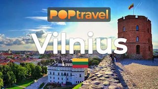 Walking in VILNIUS / Lithuania 🇱🇹- Summer Tour (2 of 2) - 4K 60fps (UHD)