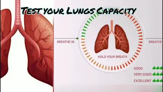 Test your lungs capacity | exercise for covid 19|  oxygen check | hold your breath | lungs healthy?