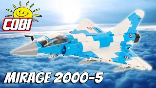 Le Mirage 2000 en briques COBI La Masterclass Un Avion de chasse à découvrir LEGO Alternative