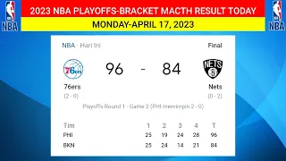 NBA PLAYOFFS TODAY as of April 18, 2023 I GAME  RESULTS I NBA Western & Eastern Conference Playoffs