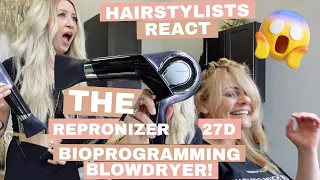 this new blowdryer is magical🤩 Repronizer 27D // Wholy Hair