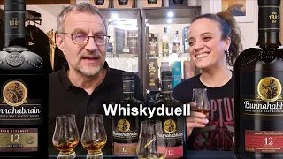 Whiskyduell / Bunnahabhain 12 Jahre: normal vs Fassstärke