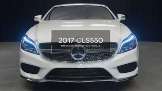 Inside/Outside 2017 Mercedes-Benz CLS 550 from Mercedes Benz of Scottsdale