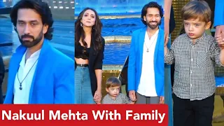 Nakuul Mehta At NMACC With Family | Nakuul Mehta Attend An Event With Son Sufi First Time | BALH 3