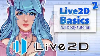 【 Live2D Cubism Tutorial 】How to Make a Full-body 2D VTuber Model | For Beginners (2/10)