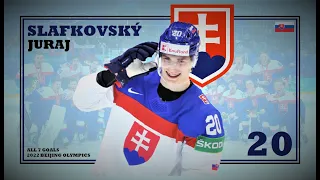 Juraj Slafkovský (#20) ● ALL 7 Goals 2022 Beijing Olympics - Highlights (HD)