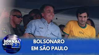 “Aviso aos canalhas: não serei preso”, diz Bolsonaro a apoiadores em SP