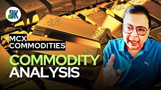 MCX Commodities: DK's Technical Analysis LIVE | Finance with DK!