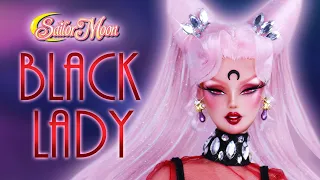 Custom Black Lady Doll 🌙 ✨ [ SAILOR MOON ]