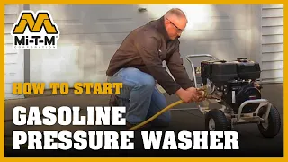 How to Start a Gas Pressure Washer
