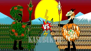 SUPER BATTLE OF SPEARTON  LEAF X9999999 VS SPEARTON ANCIENT | STICK WAR LEGACY - KASUBUKTQ