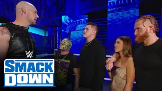 King Corbin interrupts as Rey Mysterio is giving thanks for his family: SmackDown, Nov. 27, 2020