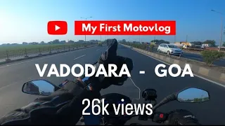My first solo long ride 🔥 | Gujarat to Goa ride | Dominar 400