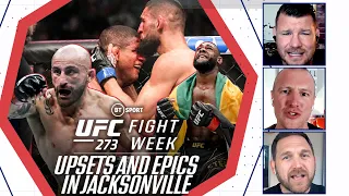 Chimaev and Burns light up Jacksonville! | Fight Week UFC 273 Review Show with Michael Bisping