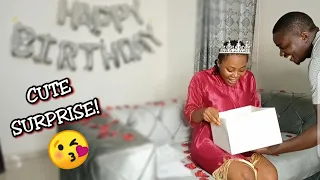 I gave my WIFE a CUTE and INTIMATE surprise for her BIRTHDAY!