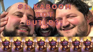 BEST KABOOM BOT BUILD EVER? | Hearthestone Battlegrounds