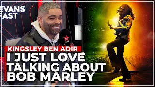 Kingsley Ben-Adir Channels Marley Magic! Bob Marley Secrets & One Love Revelations with Chris Evans