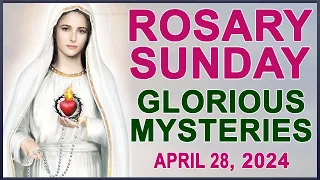 The Rosary Today I Sunday I April 28 2024 I The Holy Rosary I Glorious Mysteries