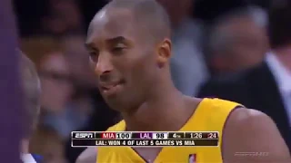 NBA: Miami Heat @ Los Angeles Lakers (December 4, 2009) Final 2 Minutes MUST WATCH! CRAZY ENDING!