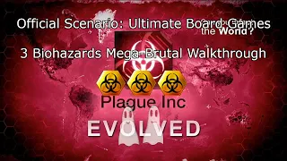 Plague Inc Evolved Official Scenario: Ultimate Board Games(Mega-Brutal)(3 stars)(4.2b products sold)