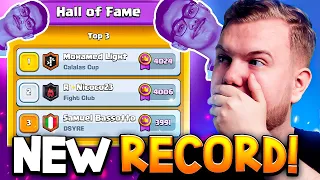 MOHAMED LIGHT BREAKS THE WORLD RECORD (#1 FINISH) - Clash Royale