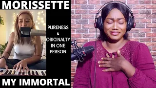 OPERA SINGER REACTING to Morissette Amon - My Immortal (2021) | REACTION!!!😱 | SHE IS AN ANGEL