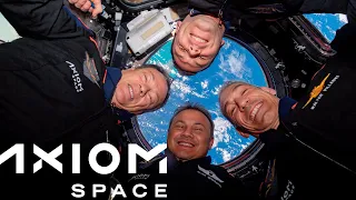 Axiom Space | Axiom Space Mission 3 - International Space Station Farewell Remarks