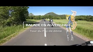 Tour du Puy de Dôme sortie de confinement à moto