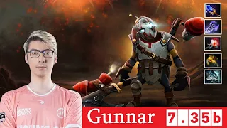 [DOTA 2] Gunnar the CLOCKWERK [OFFLANE] [7.35b]