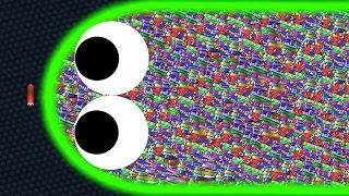 Slither.io A.I. 200,000+ Score Epic Slitherio Gameplay #222