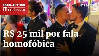 PM lésbica pede R$ 25 mil após fala homofóbica de deputado do DF | Boletim Metrópoles 1ª